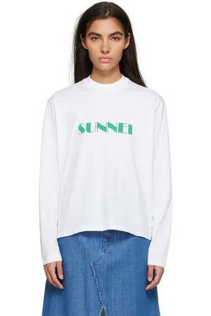 SUNNEI Off-White Printed Long Sleeve T-Shirt