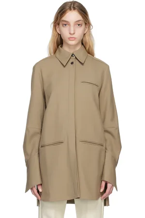 BITE Khaki Twisted Cuff Shirt