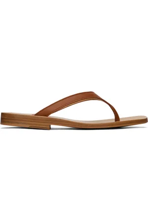 Rhude Tan Beach Sandals