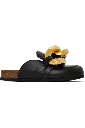 J.W.Anderson Black Chain Loafers