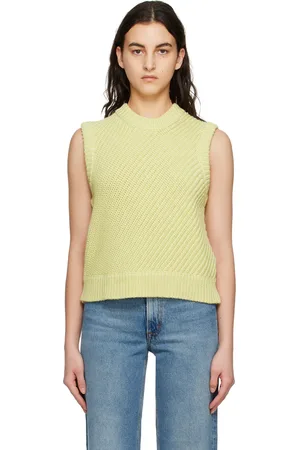Dagmar Yellow Mouliné Vest