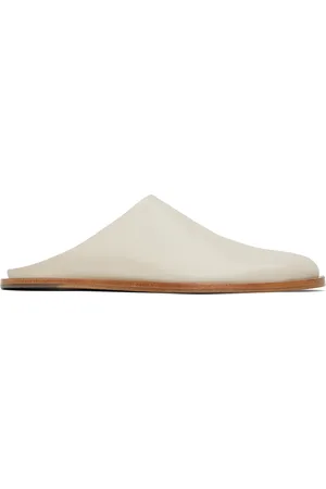STUDIO NICHOLSON Off-White Ty Mules