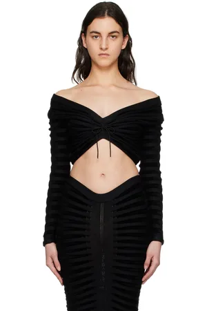 Alaïa Black 3D Camisole