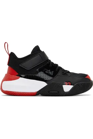Nike Kids Black & Red Jordan Stay Loyal 2 Little Kids Sneakers
