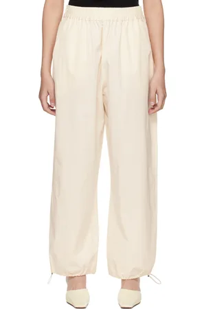 STUDIO NICHOLSON Off-White Gia Trousers
