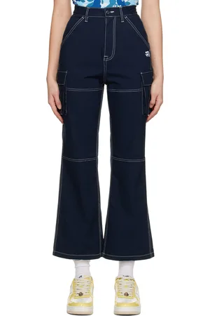 BAPE Color Stitching Cargo Pants
