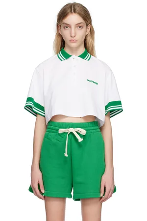 Halfboy White Embroidered Polo