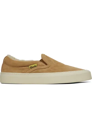 Rhude Tan Flag Sneakers