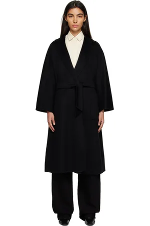 Max Mara Women Coats - Black Ludmilla Icon Coat