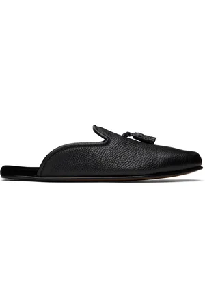 Tom Ford Black Leather Loafers