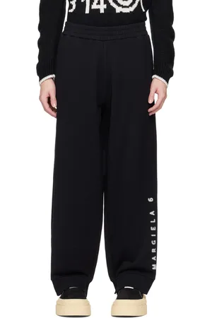 Maison Margiela Black Vented Lounge Pants