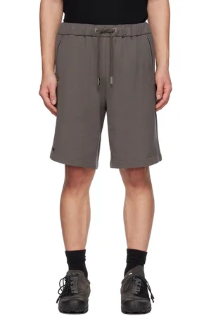 WOOYOUNGMI Gray Drawstring Shorts
