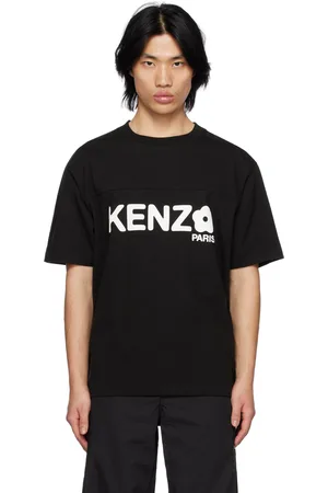 Kenzo Black Paris Boke Flower T-Shirt