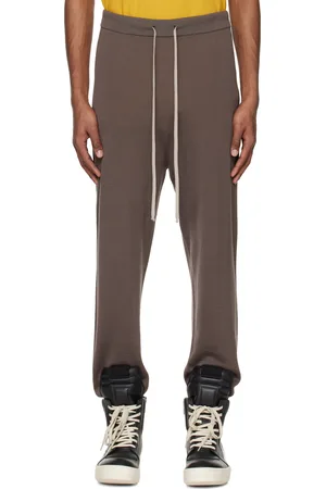 Rick Owens Gray Tapered Lounge Pants
