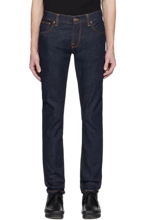 Nudie Jeans Men Jeans - Navy Tight Terry Jeans