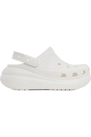 Crocs White Crush Clogs