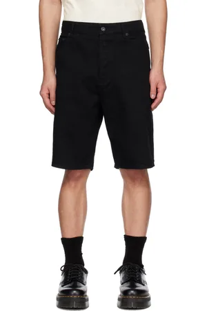 Kenzo Black Paris Himawari Denim Shorts