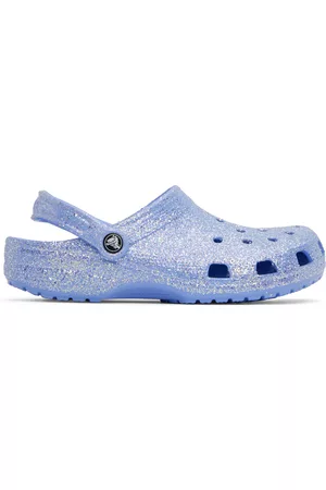 Crocs Men Casual Shoes - Purple Classic Glitter Clogs