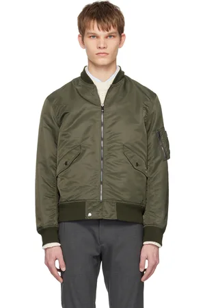 THEORY Khaki Flight Bomber Jacket