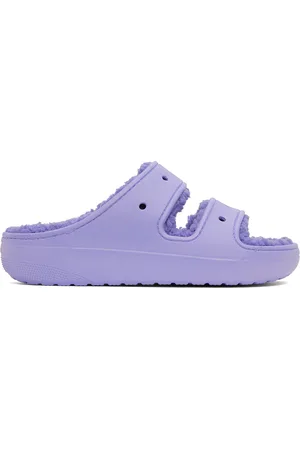 Crocs Blue Classic Cozzzy Sandals