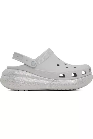 Crocs Off-White Crush Glitter Clogs