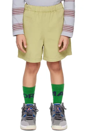 Main Story Kids Green Loose Shorts