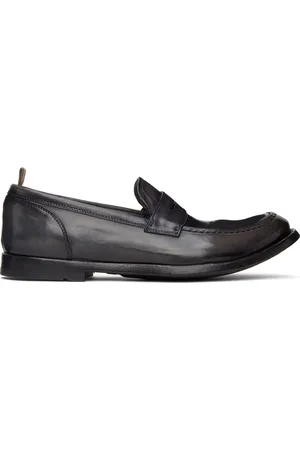 Officine creative Men Loafers - Navy Anatomia 071 Penny Loafers