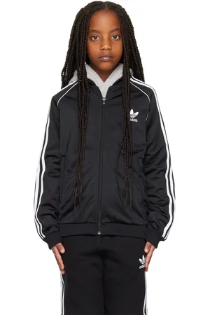 adidas Jackets - Kids Black Adicolor SST Big Kids Track Jacket