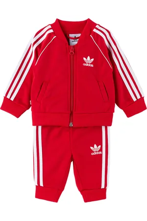 adidas Tracksuits - Baby Red Adicolor SST Tracksuit