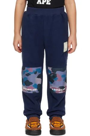 BAPE Kids Grid Camo Pants