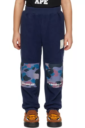 BAPE Kids Grid Camo Pants