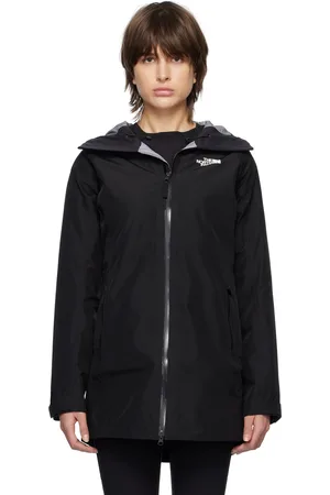 The North Face Women Coats - Black Dryzzle Coat