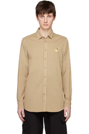 Moschino Brown Teddy Bear Shirt