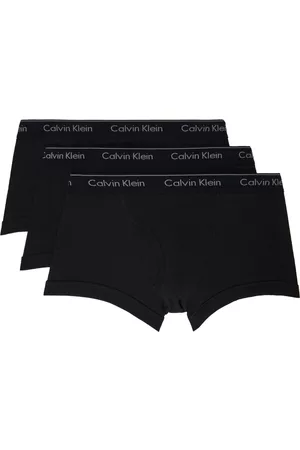 Calvin Klein Men Briefs - Three-Pack Black Classic Boxer Briefs