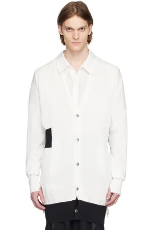 Sulvam Black Striped Cardigan