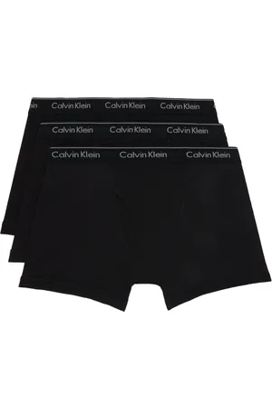 Calvin Klein Men Briefs - Three-Pack Black Classic Boxer Briefs