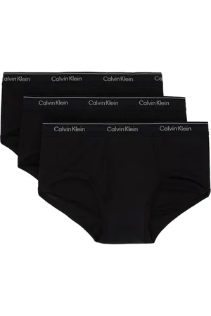 Calvin Klein Men Briefs - Three-Pack Black Classics Briefs
