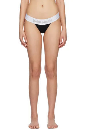 Palm Angels Black Classic Thong