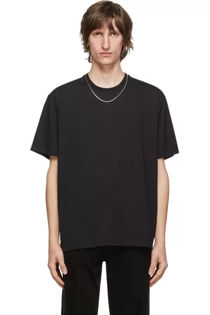 Neil Barrett Men Short Sleeve - Black Necklace T-Shirt