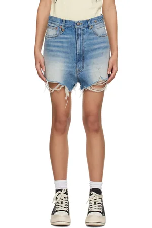 R13 Blue Venti Shorts