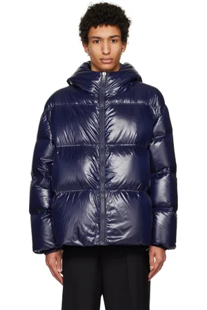 Filippa K Navy Hooded Down Jacket