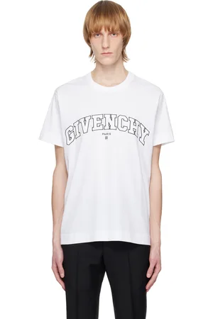 Givenchy White Embroidered T-Shirt