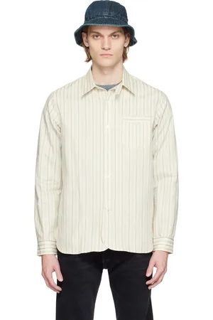 Ralph Lauren Men Shirts - Off-White Striped Shirt