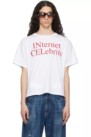 Praying Men T-shirts - White 'Internet Celebrity' T-Shirt