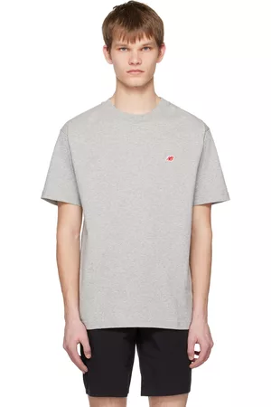 New Balance Men T-shirts - Gray Made in USA Core T-Shirt