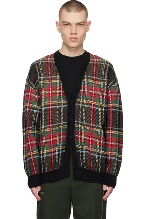 UNDERCOVER Multicolor Check Cardigan