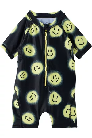 Molo Baby Swimsuits - Baby Black Neka One-Piece Swimsuit