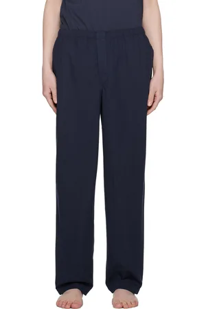 Sunspel Men Pyjamas - Navy Three-Pocket Pyjama Pants