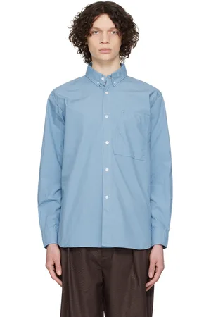Pop Trading Company Blue BD Shirt