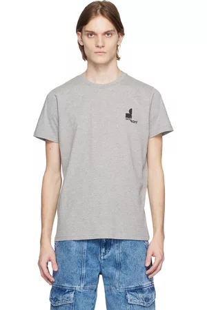 Isabel Marant Men T-shirts - Gray Zafferh T-Shirt